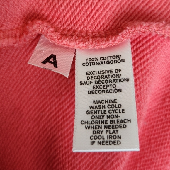 Anne Taylor Pink French Sweatshirt - Picture 8 of 12